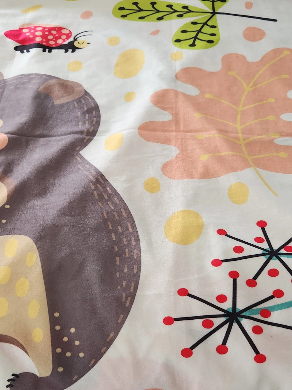 2 Pair Of Whimsical Woodland Animal Kids Curtain - Multicolor - 4 Panels Total